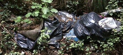 Ponte Aiello Angri discarica